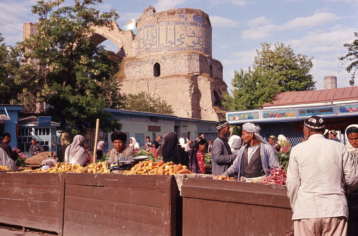 Рынок в самарканде фото