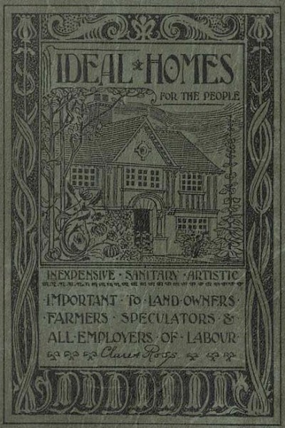 Обложка каталога "Идеальные дома для людей", 1902 год. Источник изображения: сайт imhodom.ru