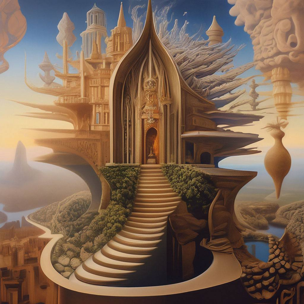 Дом человеческой души. Сгенерировала нейросеть Яндекса