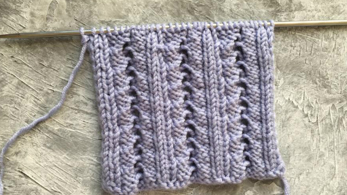 узор с изнаночной стороны