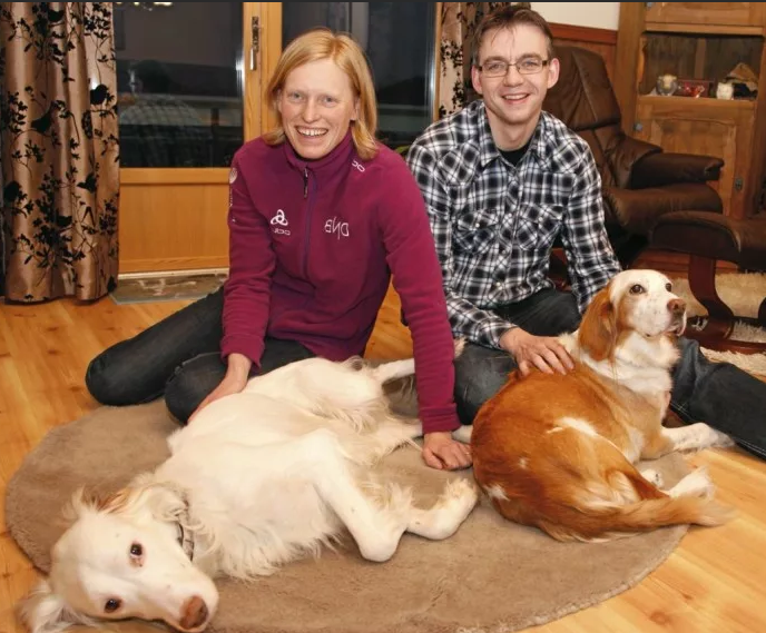 Тура Бергер с мужем