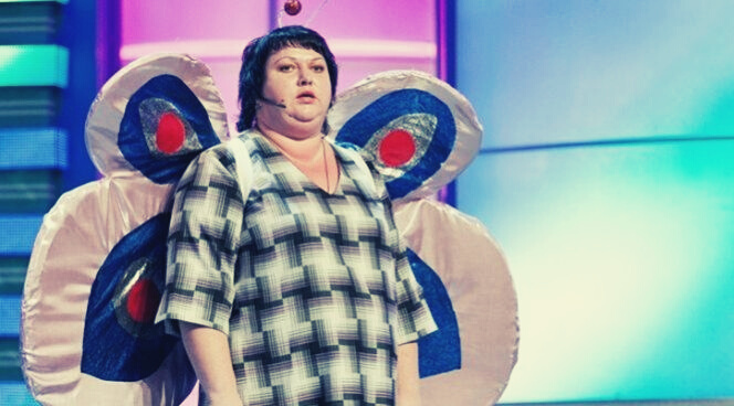 Фото из открытых источников. Когда-то Ольга Картункова была очень полной, но менее обаятельной при этом она не стала