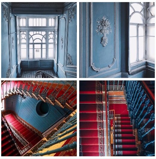 1. Большой Казачий  переулок, д. 9 
2. Галерная улица, д. 35
