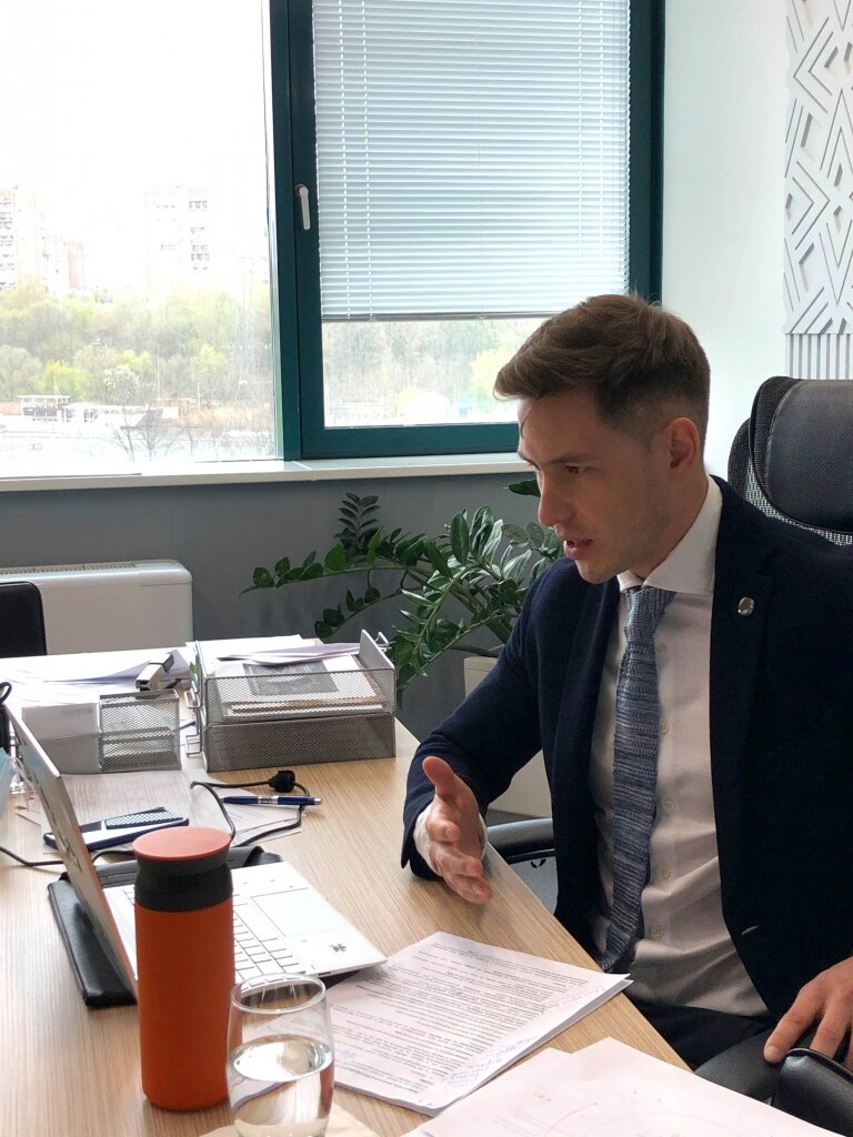 Управляющий Ростовским отделением Сбербанка Руслан Салимов.
