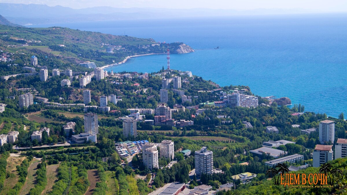 Партенит, Крым. С высоты Аю-Даг(Медведь гора).