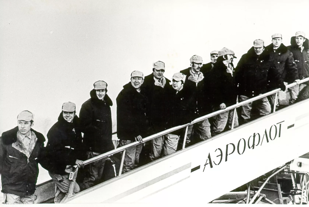 Группа А перед отправкой в Афган.