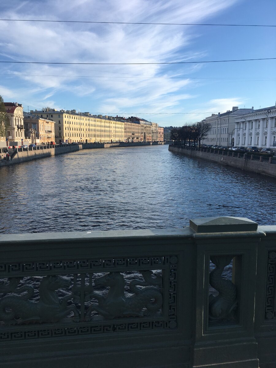 набережная фонтанки в санкт петербурге