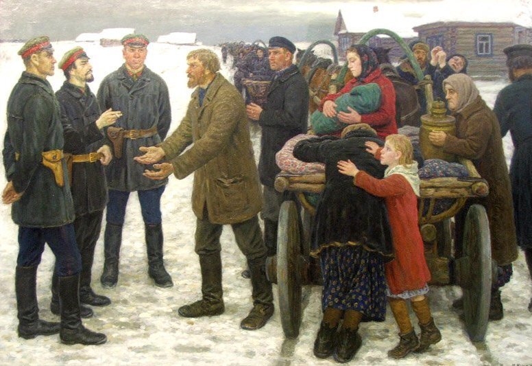 Все мы знаем прекрасно нашу историю и такое историческое событие, как раскулачивание коснулось абсолютно всех семей. Для многих это не просто история, а страшное время, которое пришлось пережить. И весь страх и ужас отголосками проявляется в жизнях современных людей. 
Поясню для тех, кто забыл, что такое Раскулачивание. Это когда забирали не только у богатых крестьян земли, скотину, имущество, а это когда забирали последнюю корову за счёт которой целая семья сводила концы с концами. Все более или менее зажиточных, у которых забирали имущество, были сосланы в Сибирь или расстреляны.

☝Всего за 1930-1931 годы было сослано 1 803 392 человека. Каждый четвертый человек на всем постсоветском пространстве, потерял имущество, подвергся раскулачиванию или национализации.

🔹КАК МОЖЕТ ПРОЯВЛЯТЬСЯ РАСКУЛАЧИВАНИЕ В ВАШЕЙ ЖИЗНИ🔹

1. Страх быть богатым, ненависть, стыд, вина за деньги.
2. Сны о том что к вам приходят и забирают имущество.
3. Страх осуждения людей, что вы зарабатываете больше или ведёте своё дело.
4. Боязнь потерять всё что есть в итоге бездействие, которое оправдывается страхом.
5. Жесткое сопротивление вообще работать.
Негативные программы формируются в роду из той болезненной истории, которая произошла в роду. И они могут быть очень разнообразными. Прабабушка, которая потеряла детей из-за голода или из-за ссылки, будет горевать всю свою жизнь и будет транслировать потомкам страх денег из-за угрозы потерять детей. Прадед, который много и тяжело работал, будет транслировать страх к труду, как не старайся - а всё отберут и т.д. Каждый конкретный случай надо рассматривать индивидуально.

У всех семей, которые пережили раскулачивание, существует не только отрицание работы на государство, но и страх денег как таковых, отсюда уход в бездействие. Всех кого в прошлом раскулачивали – забирали имущество, деньги , те, умея на самом деле заработать, сейчас выбирают сидеть дома, в нужде, ради безопасности. Оправдывая себя и свою бездеятельность нечестностью окружающих, партнеров, несовершенством законов, поборами налогов, коррупцией властей и воспитывая в таких же традициях своих детей.

🔹КАК ПРОРАБАТЫВАТЬ ГЕНЕТИЧЕСКУЮ ПАМЯТЬ🔹

⃣Первое, что вы должны сделать - это задаться вопросом:
➖. Как жили потомки до и во времена раскулачивания?
➖. Какие их поступки привели к тому, что их потомков раскулачили и что они таким образом оплачивали?
➖. Что произошло с потомками, которых раскулачили?
➖. Сколько было лет в момент происходящего? Потомок может идентифицироваться с исключенными предками, то есть повторять их судьбу или отдельные ее эпизоды в возрасте, когда произошло событие у предков. Синдром дат проявляется.

⃣Второе, проследить, как было воспринято раскулачивание и как пережито. Некоторые семьи смирились с ходом событий тех времён и добровольно отдавали всё что у них было, а большинство пережили это как огромную трагедию. Что происходит при переживании психологической травмы? Сознание пытается вытеснить память события, не проживает его, не разбирается в нём, а предпочитает его закрыть, чтобы не травмировать себя вновь и вновь. В итоге часть жизни исключается вместе с событием, частью себя в тот момент, людьми которые связаны с этим событием. Формируются новые установки, которые сигнализируют об опасности и эти установки транслируются в информационное поле рода. А новые потомки находясь в едином поле своего рода могут брать на отработки подобные ситуации. Так как всё что не прожито в родовой карме, должно реализоваться в полной мере в родовой системе и новое поколение берёт эти программы на себя, чтобы уравновесить систему. Подавленные чувства предков могут проявить себя в форме беспричинной агрессией, болью или скорбью.

➖➖➖➖➖➖➖➖➖➖➖➖➖➖➖➖➖➖➖➖➖➖➖
Все в Жизни, в Природе, во Вселенной стремиться к балансу и к равновесию. В Семейных и Родовых полях или системах это равновесие восстанавливают потомки. Часто через одно-два поколения.
➖➖➖➖➖➖➖➖➖➖➖➖➖➖➖➖➖➖➖➖➖➖➖

⃣Третье, задать себе вопрос, что вас пугает в теме финансов?

⃣Четвертое, растождествиться с программой и потомком, который транслирует негативную программу.

Нужно обязательно знать и изучать свой род, чтобы исключить проживание негативных сценариев потомков. Родовые истории генетически кодируется в системе на уровне ДНК.

И у потомков большие деньги будут вызывать подсознательный глубинный страх за себя и близких. И они будут избегать возможностей получить большие деньги или избавляться от денег, теряя их, или, в самых отягощенных случаях, привлекать тех, кто реализует этот сценарий – грабителей, шантажистов, вымогателей.

❇. ЧТО ДЕЛАТЬ ЕСЛИ НЕ ЗНАЕШЬ СВОИХ ПОТОМКОВ❓

В те тяжелые времена не принято было сохранять семейные истории, жили достаточно бедно и тяжело, боялись лишних разговоров. Если в семье были родственники, которых сослали ими не гордились, а исключали из родовой системы, так как они мешали устроиться на работу, осуждались обществом и это считалось позором для семьи. Многие не знают своих предков, поэтому нужно работать с 7 поколениями рода, закрывать негативные программы собственным осознанием тех событий, принимать всех в роду и молиться за их души.

Если вы хотите глубже понять и отработать свои сценарии — вы можете присоединиться к нашему постоянному и самому большому марафону в сети - «Пробуждение Могущества Рода».

Екатерина Долинер.
