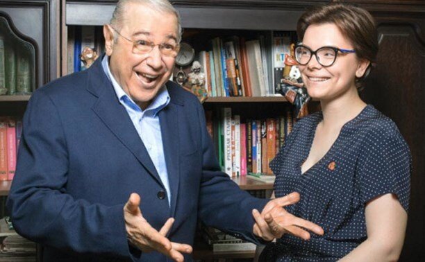 Евгений Петросян и Татьяна Брухунова