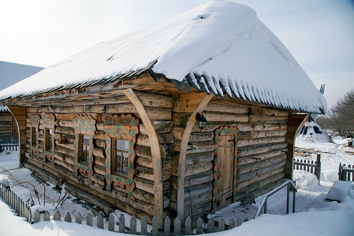 Какие дома были на севере