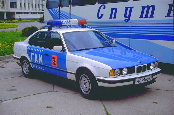 bmw e34 polizei