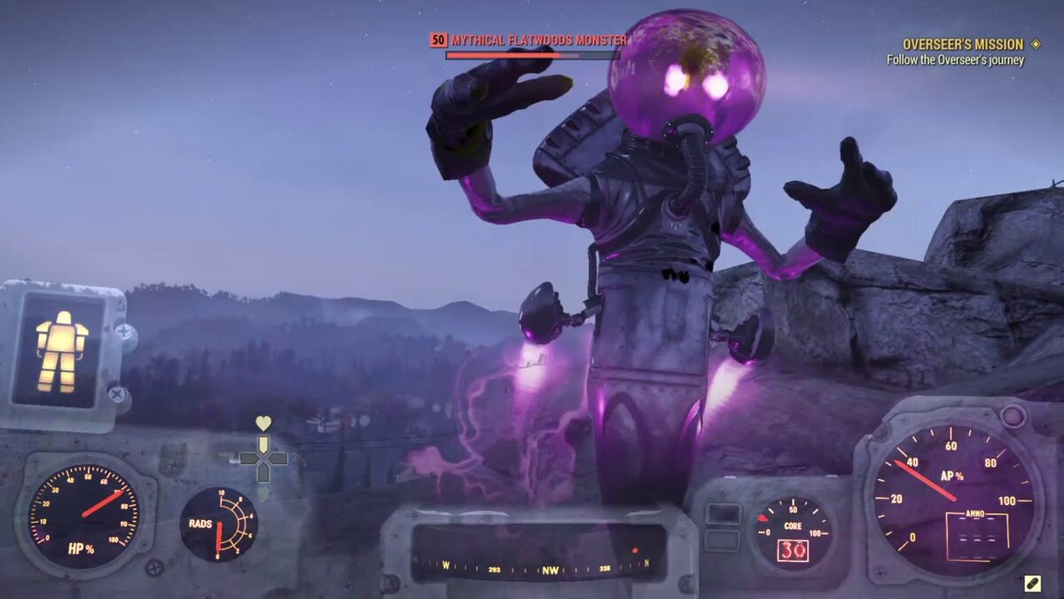 Флэтвудское чудовище в Fallout 76