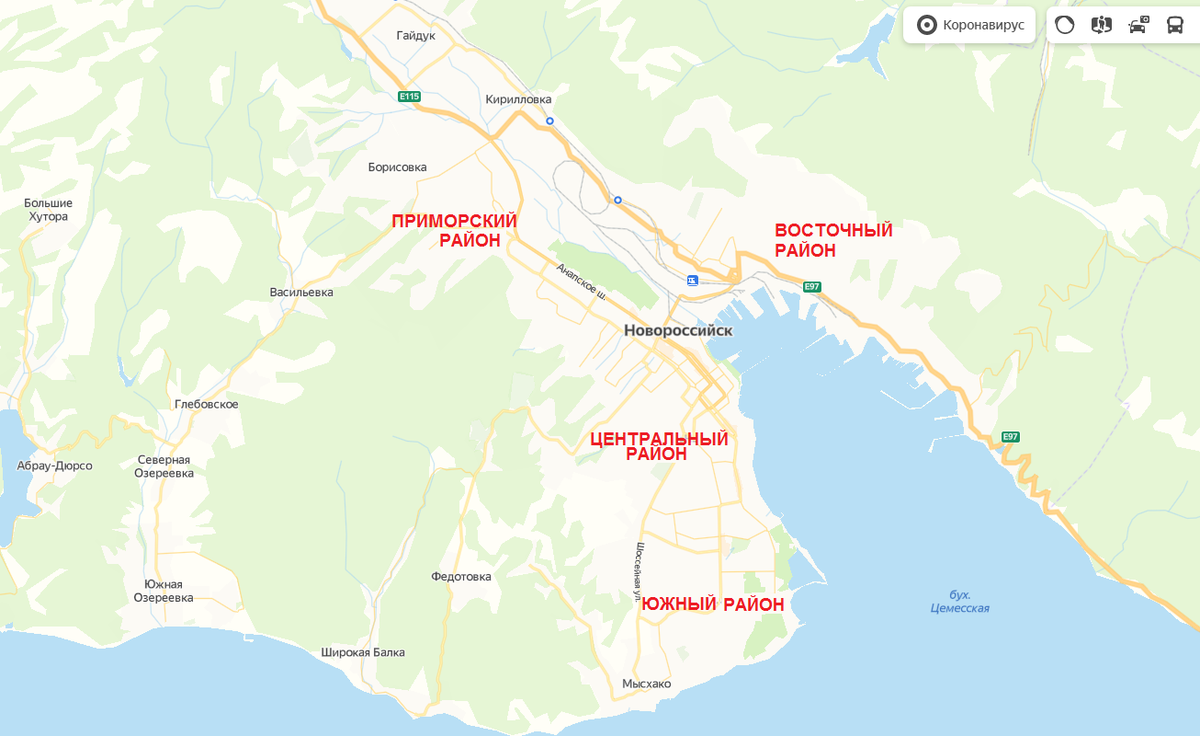 Индекс города новороссийска краснодарский край. Новороссийск / Novorossiysk карта. Районы Новороссийска на карте. Новороссийск районы города на карте. Карта Новороссийска по районам города