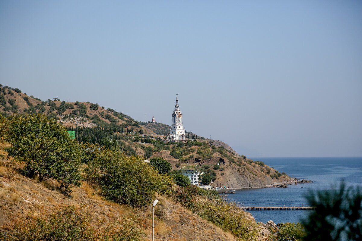 Алушта храм Маяк Николая Чудотворца