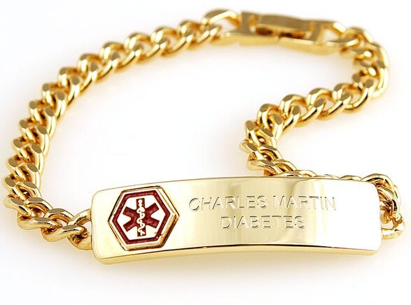                                              Браслет с напылением «Gold Filled».