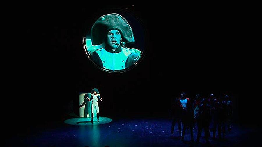 Фрагмент спектакля «Аллилуйя любви» в Театре Алексея Рыбникова                                               Фото: Театр Алексея Рыбникова/rybnikovtheater.ru