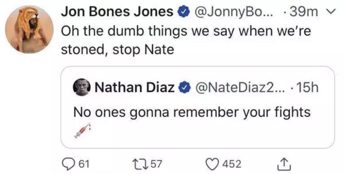 Твитт Джонса. (@JonnyBones)