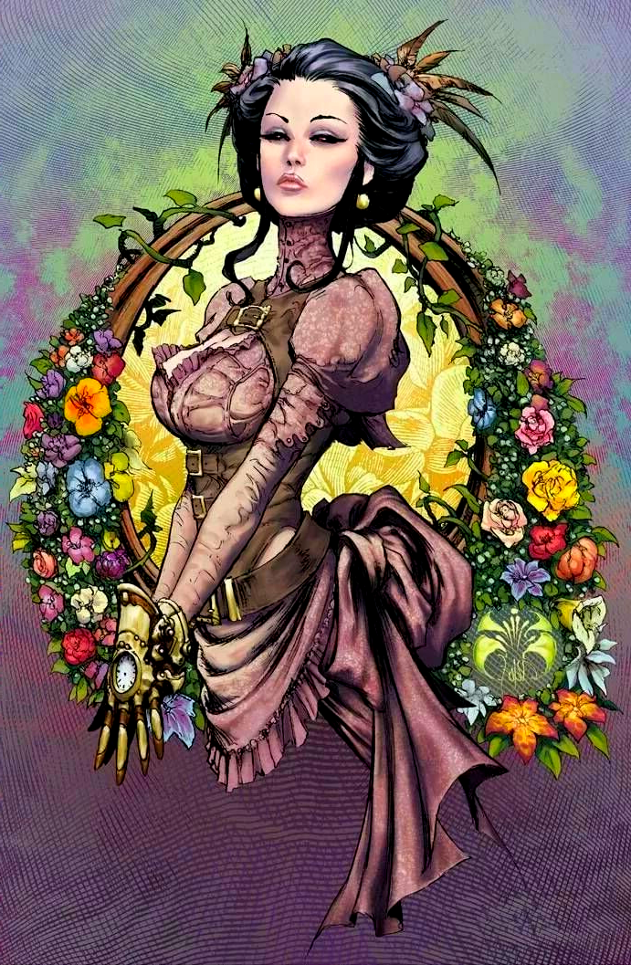 Дама Викторианской эпохи. Арт.