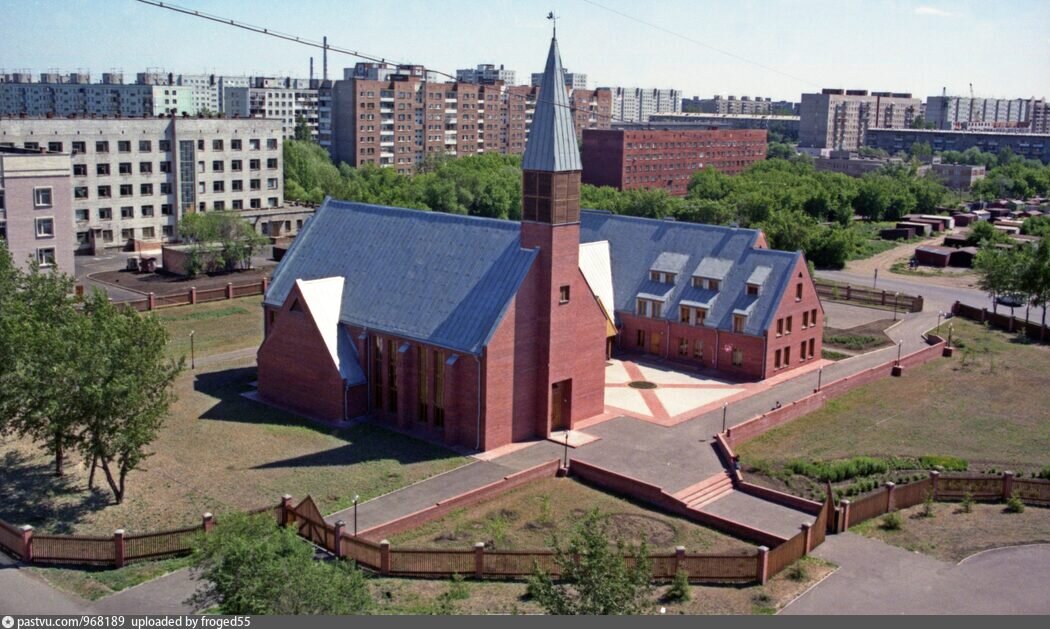 1998 год - Вид на Лютеранскую церковь