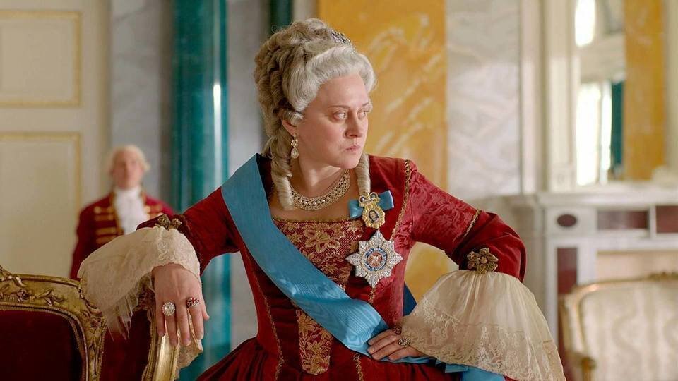 Императрица Елизавета Петровна. Кадр из сериала "Великая", реж. - И. Зайцев, 2015 г.