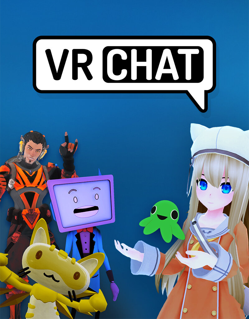 Аве вр. ВР чат. VRCHAT игра. VR chat скины. VR chat обложка