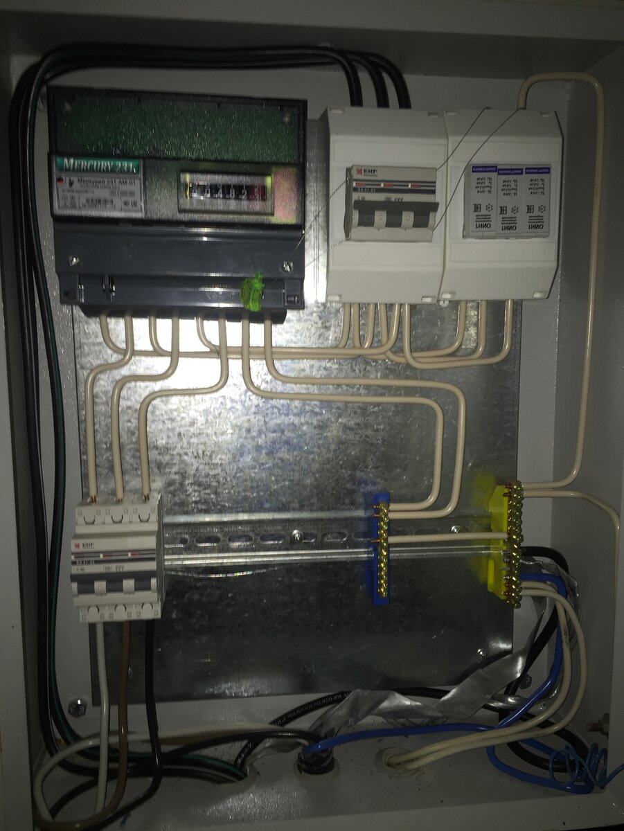 Рисунок 2: Заземление от нулевой шины