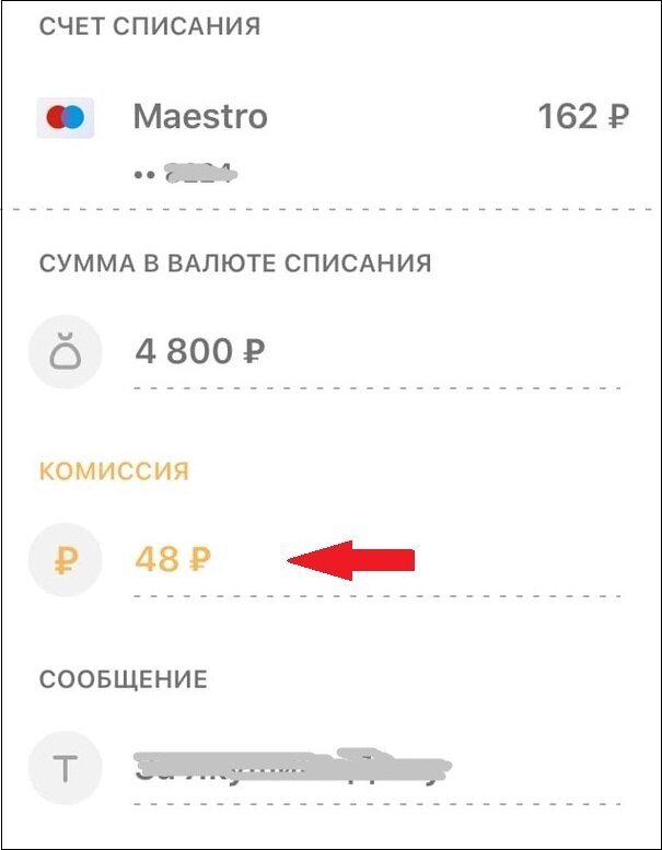 Комиссия Сбербанка за перевод через банкомат