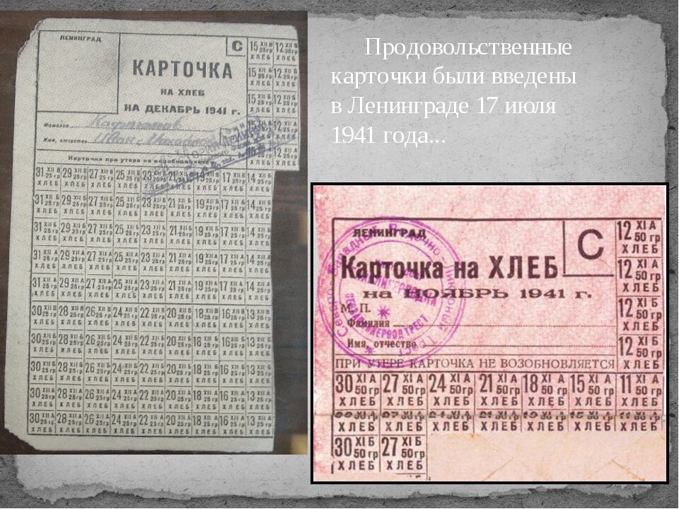 Карточка блокада. Продовольственные карточки в блокадном Ленинграде 1941. Блокада Ленинграда продуктовые карточки. Продовольственная карточка блокадного Ленинграда. Карточки на хлеб в блокадном Ленинграде 1942.