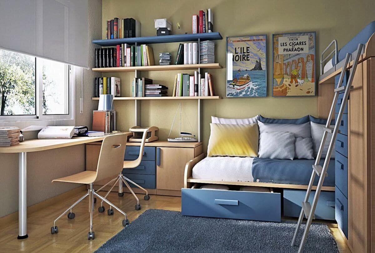 Расстановка мебели в маленькой комнате: выбор идеального решения