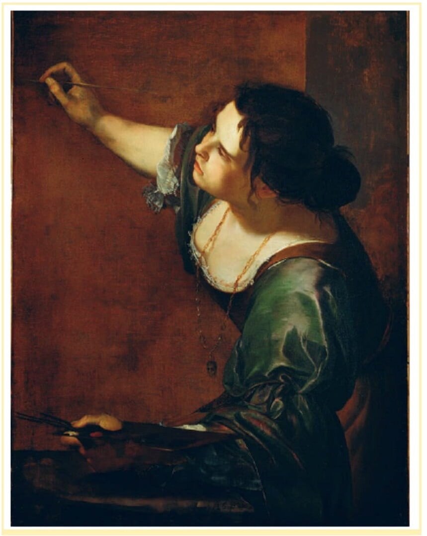 Артемизия Джентилески. Автопортрет в образе аллегории Живописи. 1638–1639