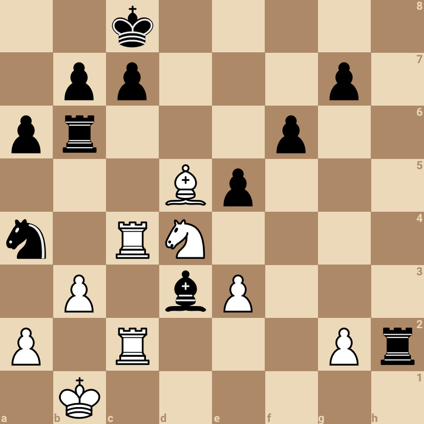 Ход черных белых 