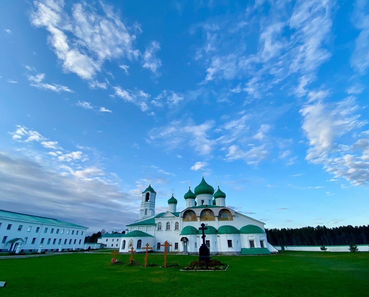 Свирский монастырь Пасха ночь