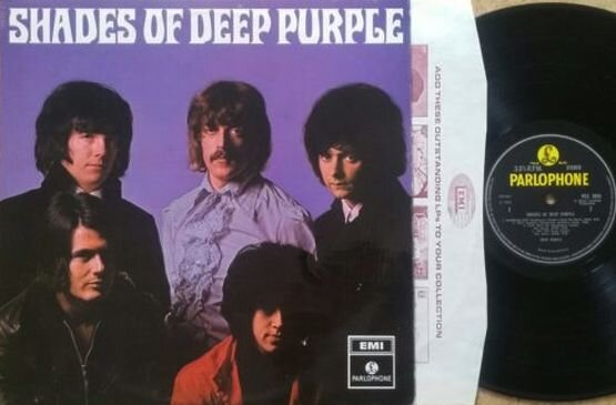 Shades of Deep Purple, 1968 г. Английский выпуск