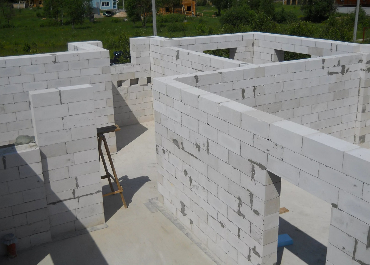 Дом из газобетона