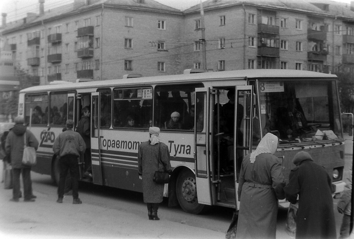 Вспомним тульские автобусы конца 90-х | ПАНТОГРАФ | Дзен