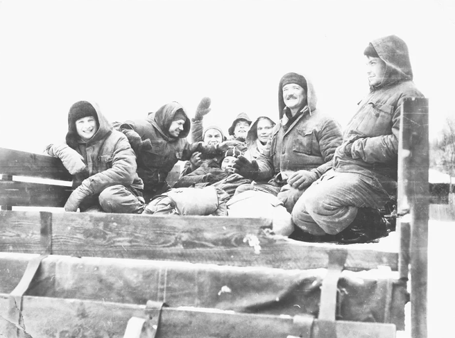 Группа Дятлова в сериале «Перевал Дятлова»