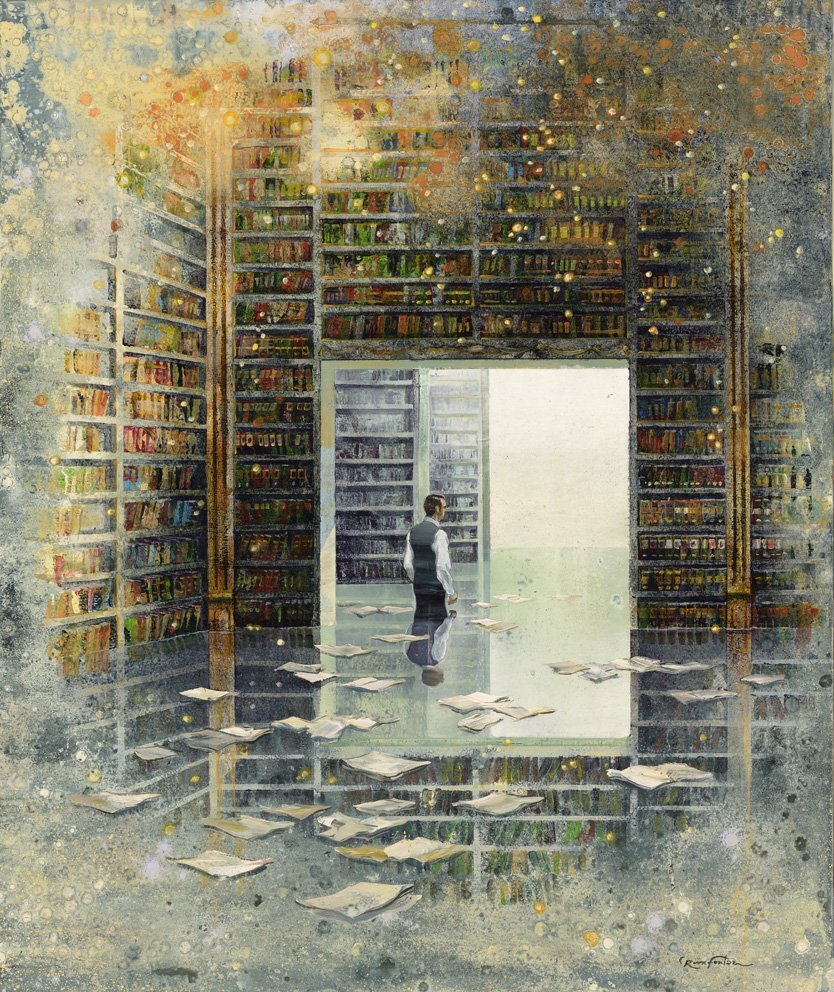 Художник Эрик Roux-Fountaine