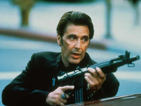 Al Pacino on Heat 1995/ Warner Bros.