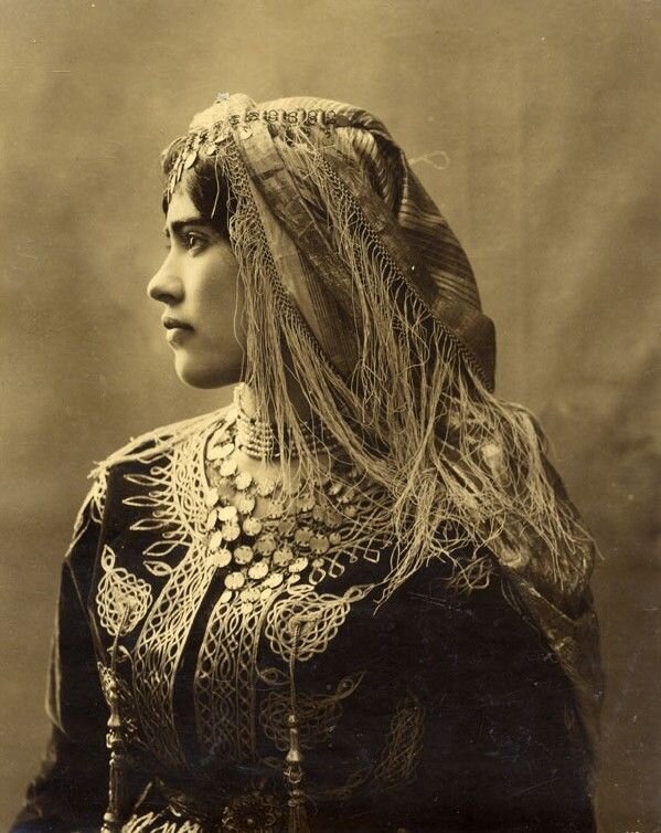 Еврейка из Алжира, около 1890 года