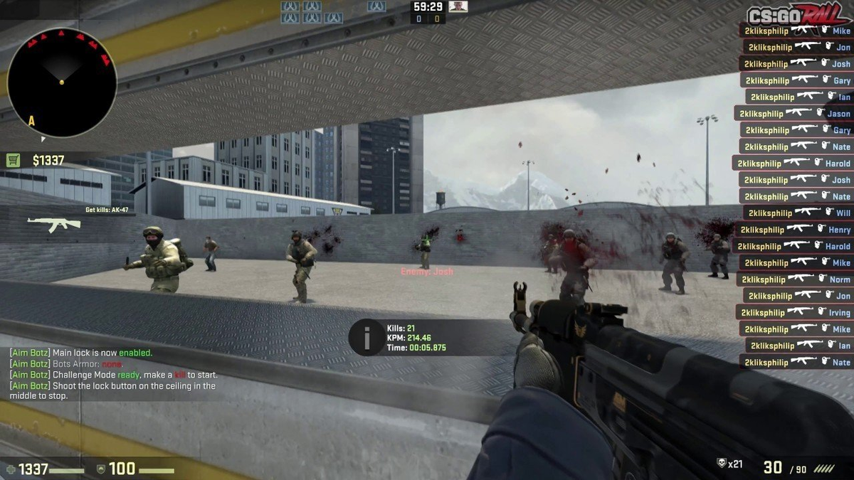 Аим на телефоне. Карты на аим боты в КС. Карта aim_Botz для CS go. Aim bots карта для КС го. 100 Килов в КС