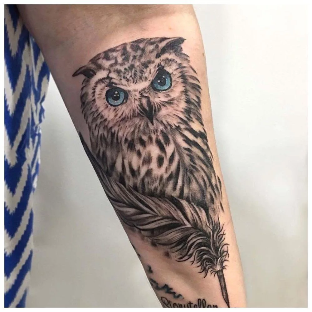 Что означает татуировка с изображением совы