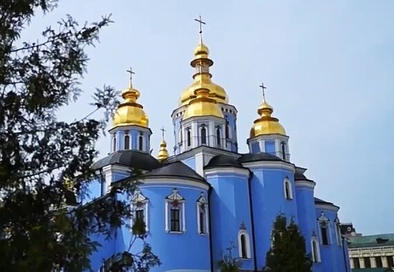 Современный вид восстановленного Михайловского собора