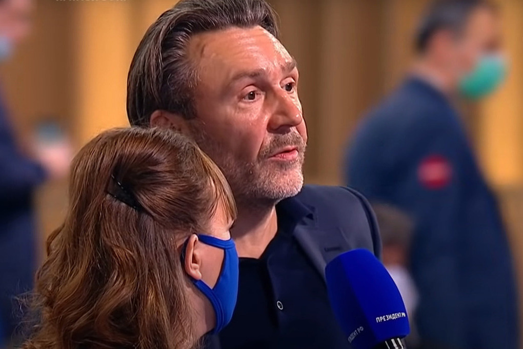 Кадр с трансляции 