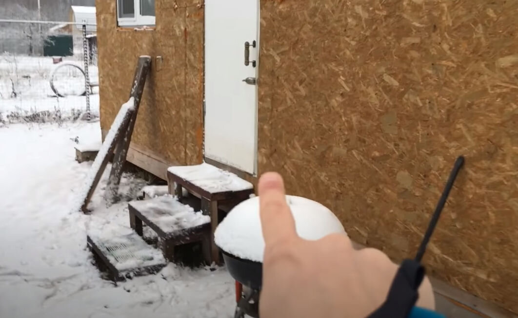 дом на каркасной основе