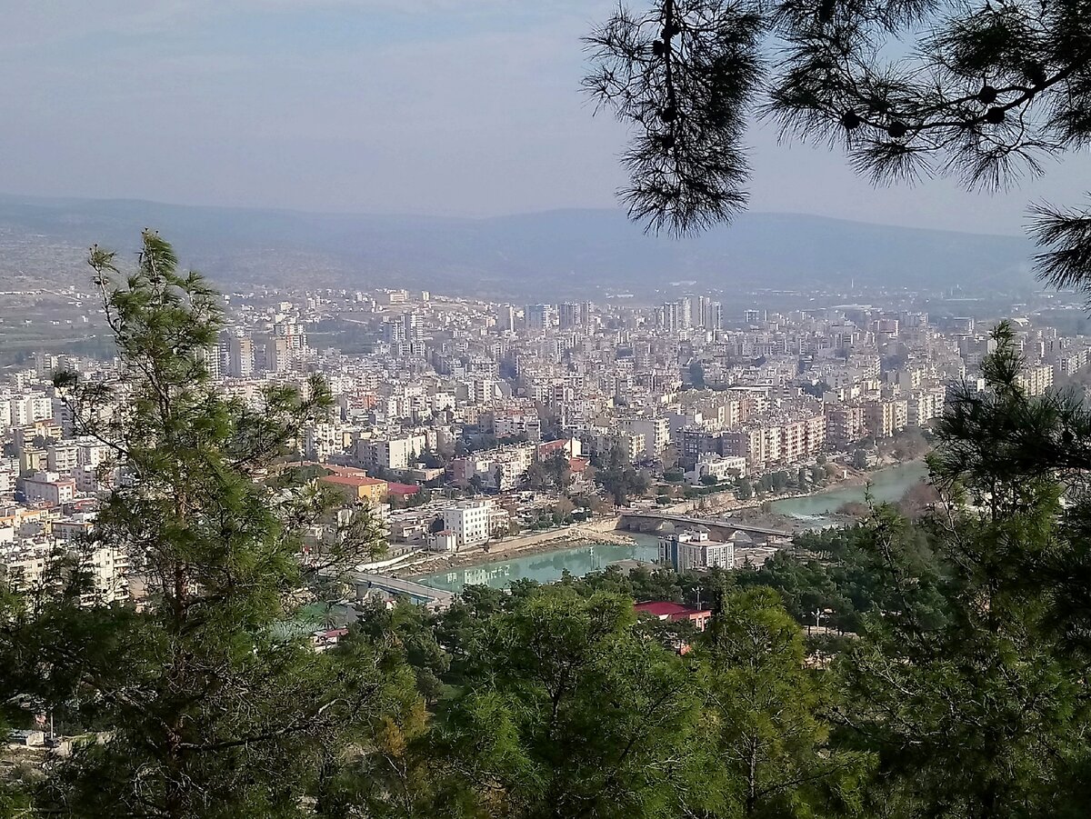 Панорама г. Силифке. Январь 2021 