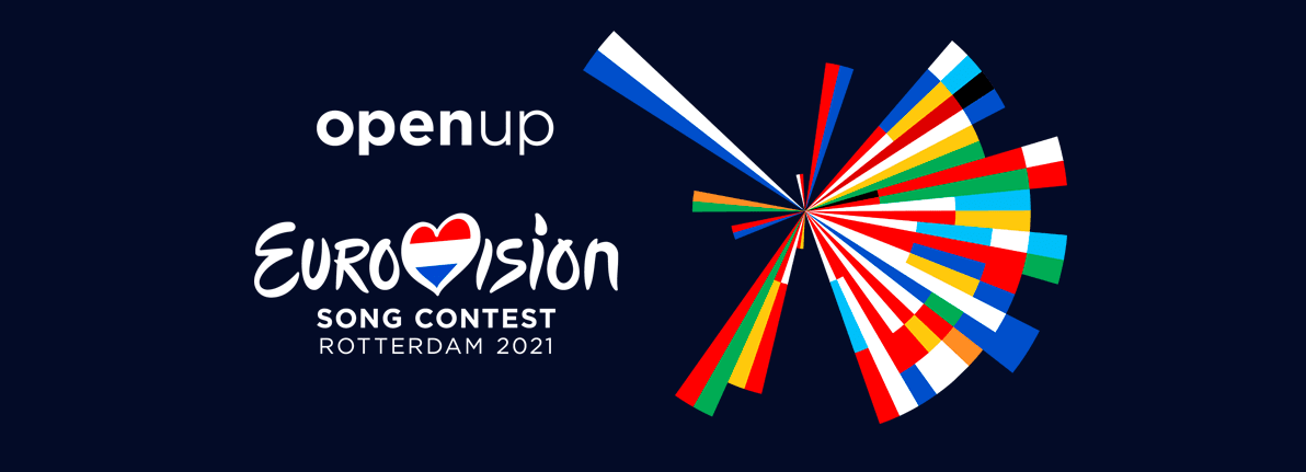 Логотип Евровидения в 2021.