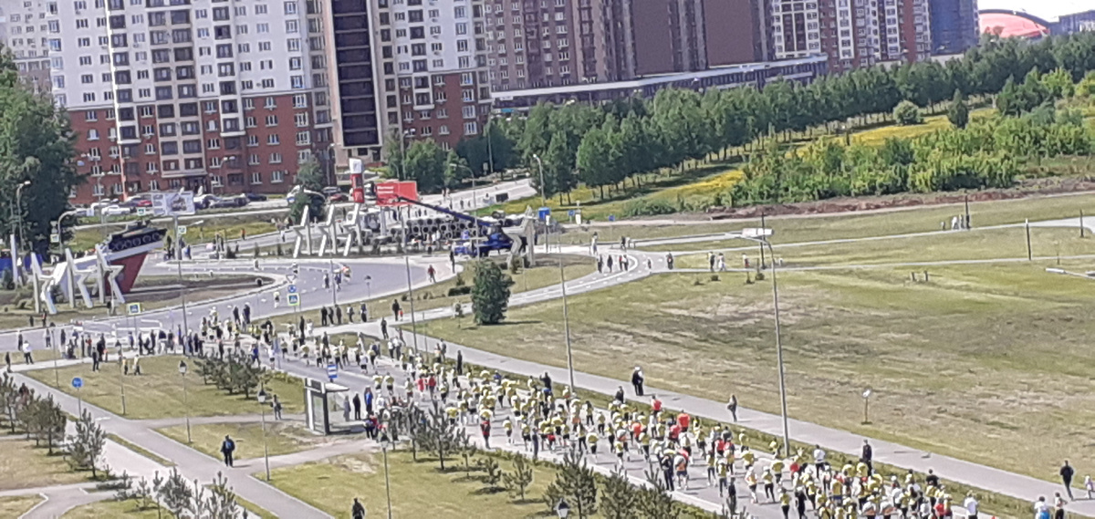 Маршрут ЗаБег.РФ Кемерово до Ледового дворца Кузбасс