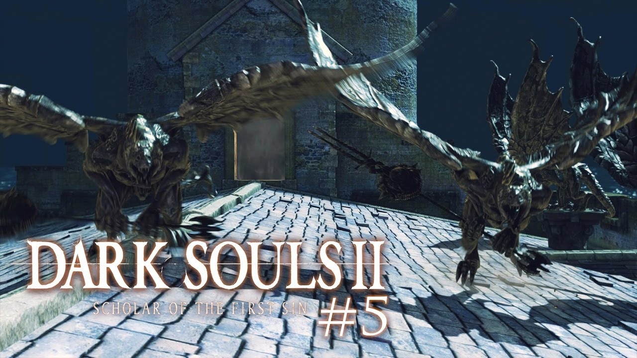 Прохождение Dark Souls 2: Scholar of the First Sin — Часть 5: Горгульи И  Забытая Грешница