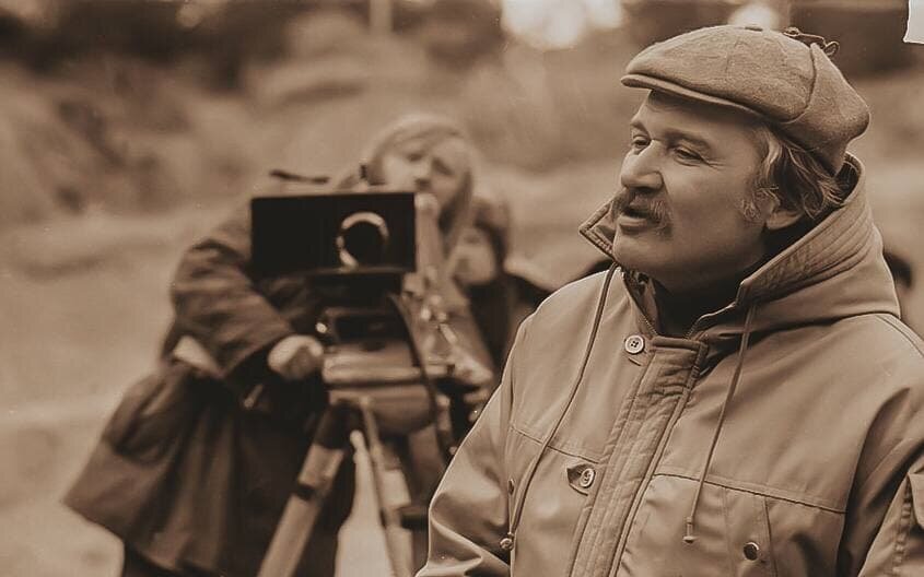 Режиссер картины Игорь Масленников во время съемок