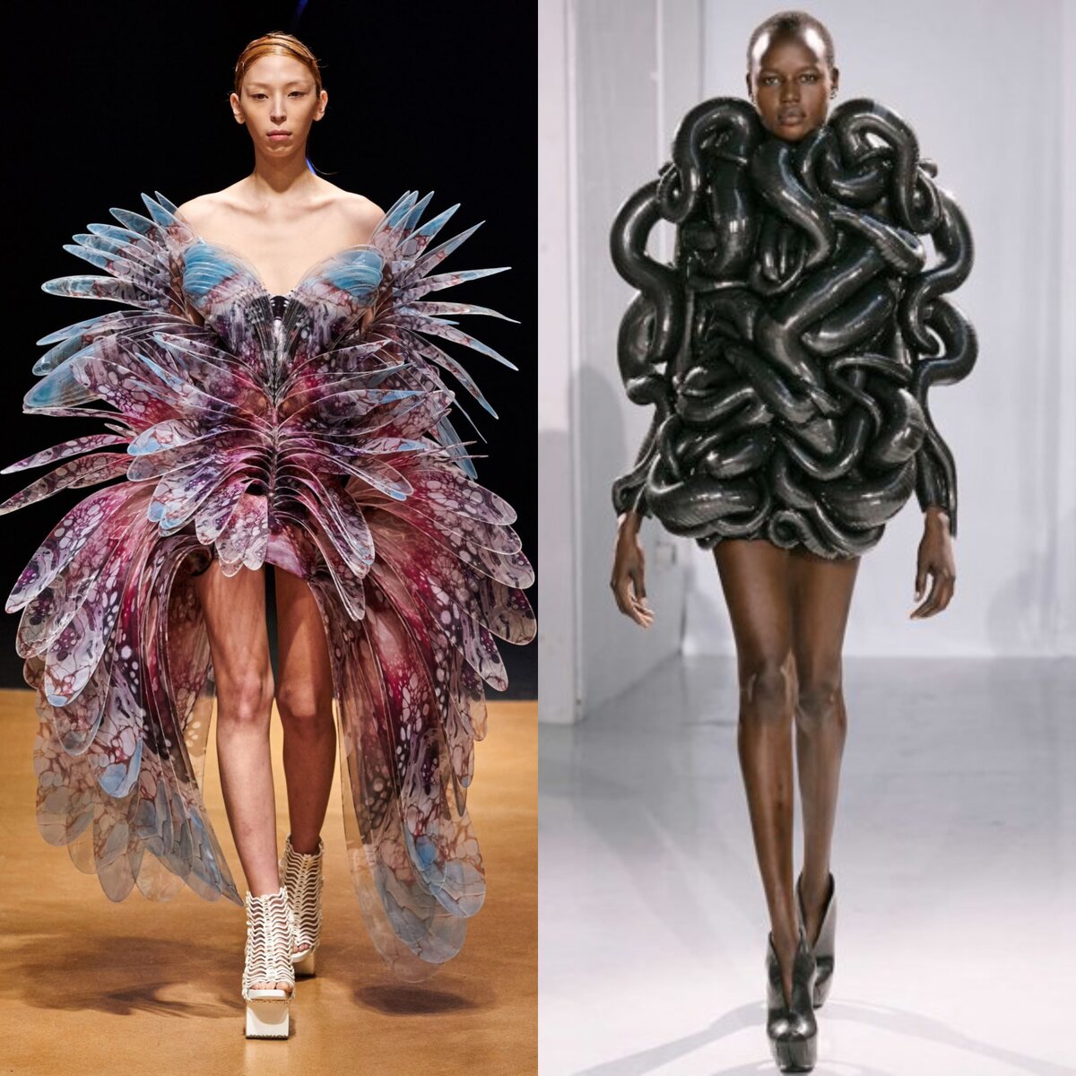 Модели из коллекции Iris van Herpen